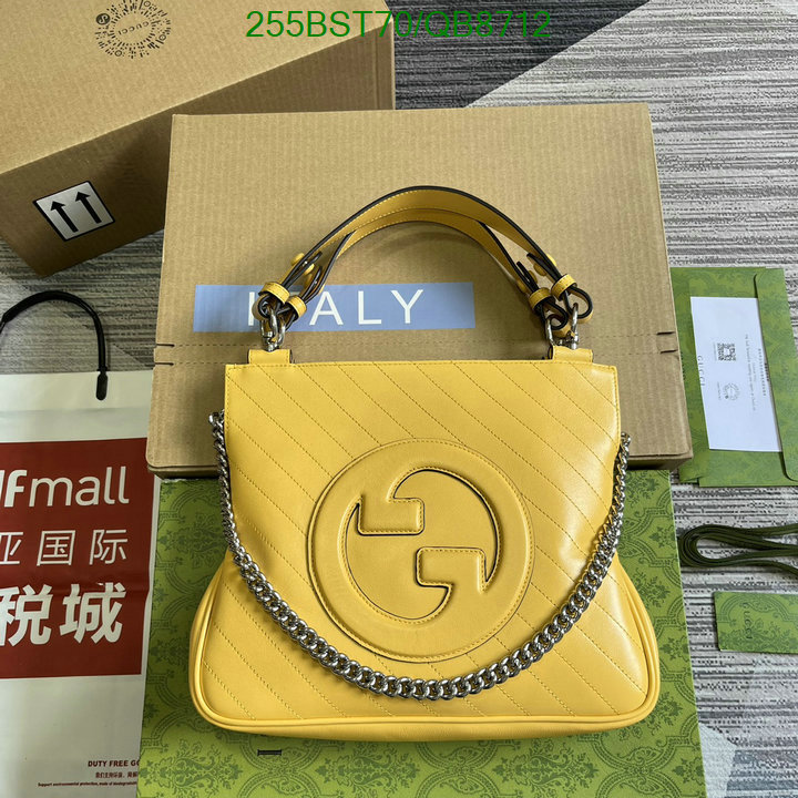 Gucci Bag-(Mirror)-Handbag- Code: QB8712 $: 255USD