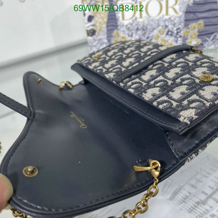 Dior Bag-(4A)-Saddle- Code: QB8412 $: 69USD