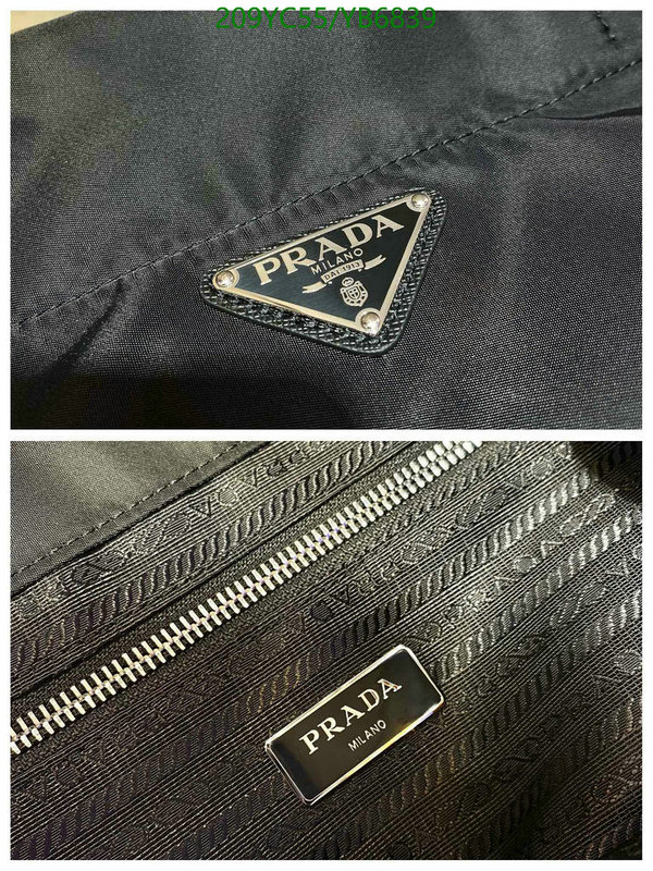 Prada Bag-(Mirror)-Handbag- Code: YB6839 $: 209USD