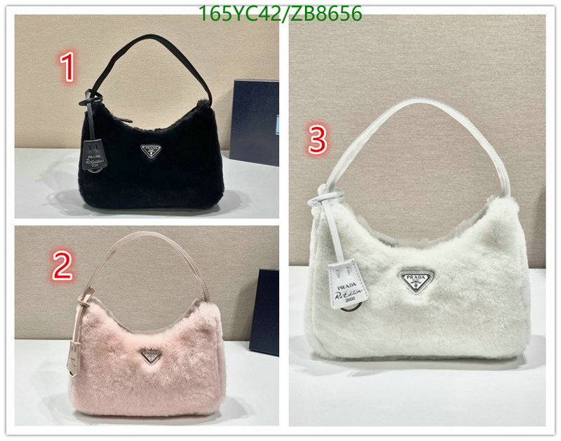 Prada Bag-(Mirror)-Re-Edition 2000 Code: ZB8656 $: 165USD