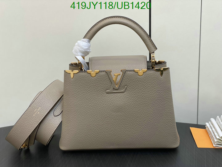 LV Bag-(Mirror)-Handbag- Code: UB1420