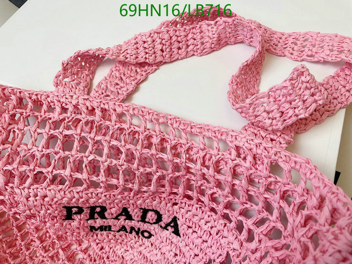 Prada Bag-(4A)-Handbag- Code: LB716 $: 69USD