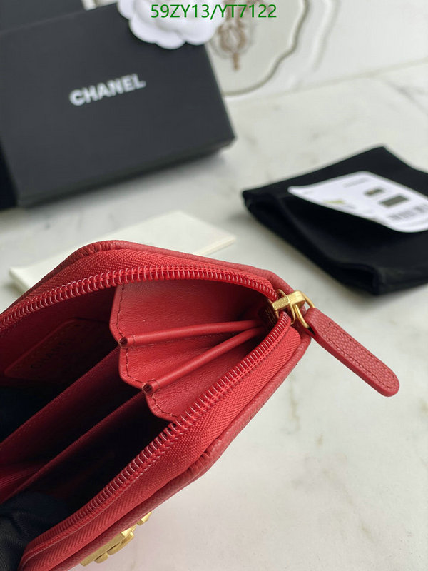 Chanel Bag-(Mirror)-Wallet- Code: YT7122 $: 59USD