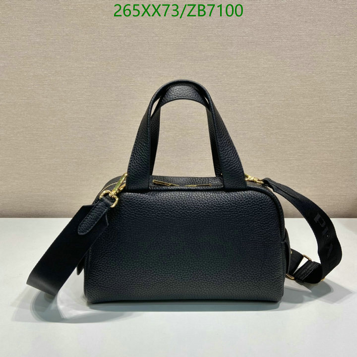 Prada Bag-(Mirror)-Handbag- Code: ZB7100 $: 265USD