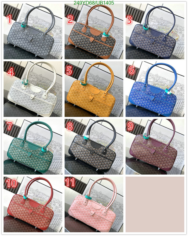 Goyard Bag-(Mirror)-Handbag- Code: UB1405 $: 249USD