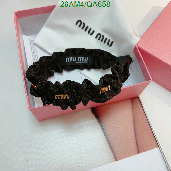 Headband-MIU MIU Code: QA658 $: 29USD