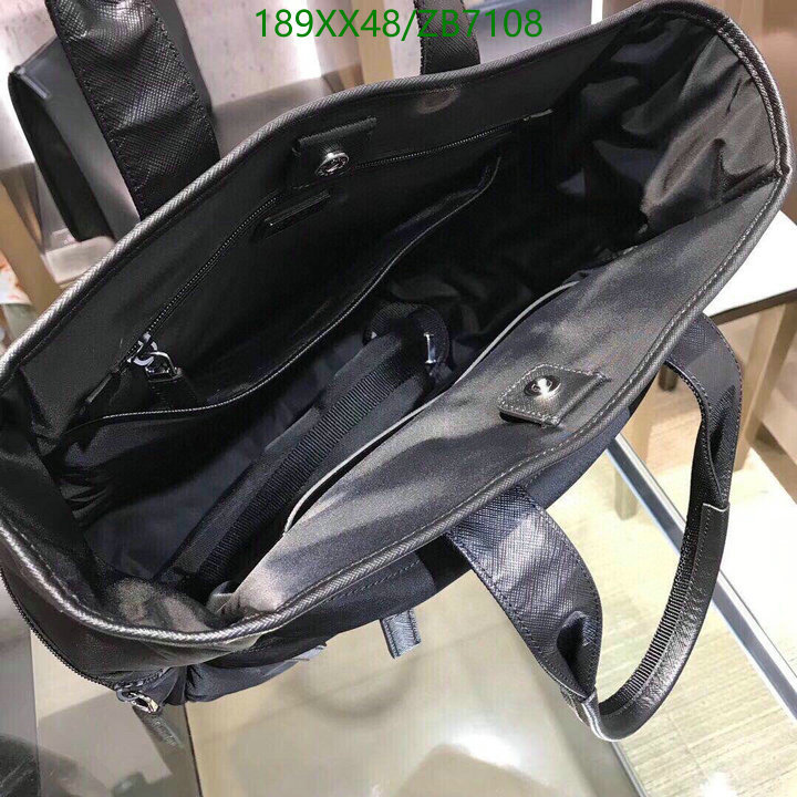 Prada Bag-(Mirror)-Handbag- Code: ZB7108 $: 189USD