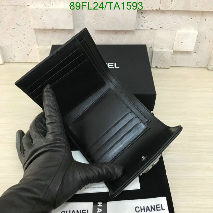 Chanel Bag-(Mirror)-Wallet- Code: TA1593 $: 89USD