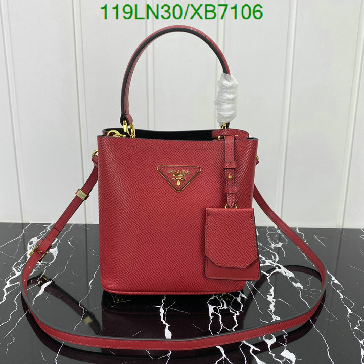 Prada Bag-(4A)-Bucket Bag- Code: XB7106 $: 119USD