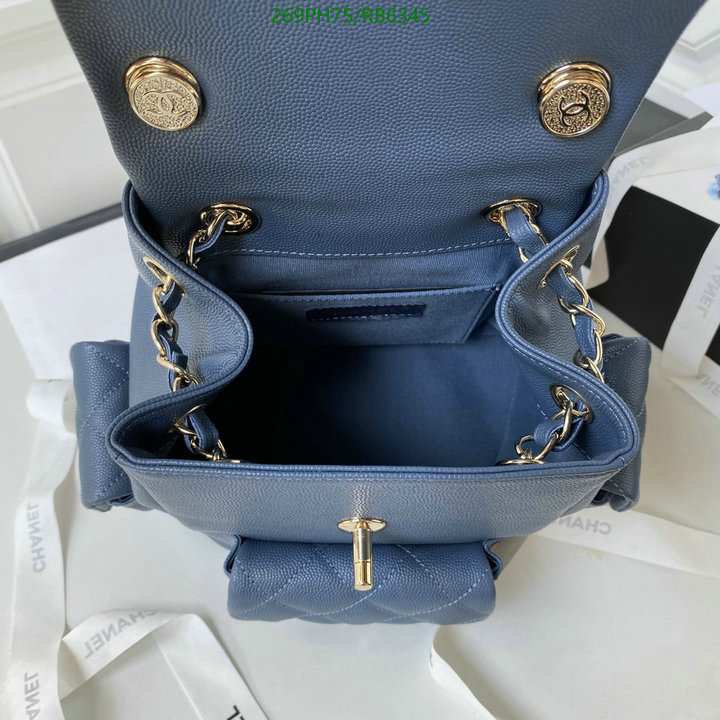 Chanel Bag-(Mirror)-Backpack- Code: RB6345 $: 269USD