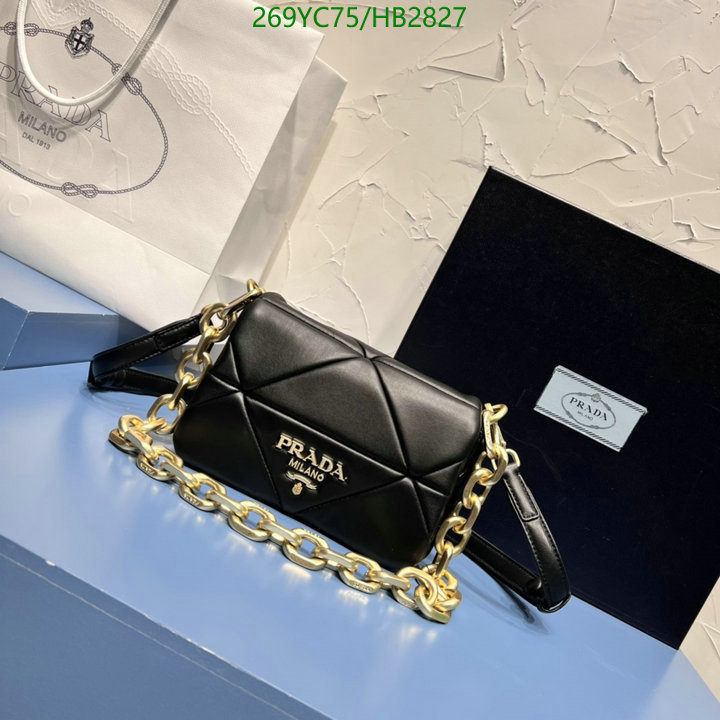 Prada Bag-(Mirror)-Diagonal- Code: HB2827 $: 269USD