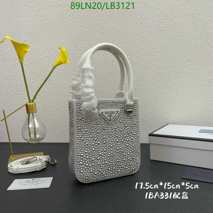 Prada Bag-(4A)-Handbag- Code: LB3121 $: 89USD