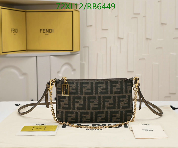 Fendi Bag-(4A)-Diagonal- Code: RB6449 $: 72USD