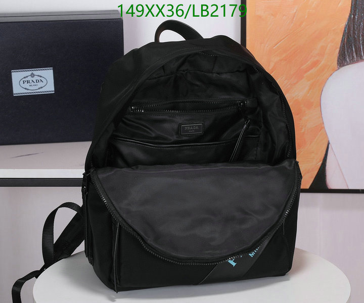 Prada Bag-(Mirror)-Backpack- Code: LB2179 $: 149USD