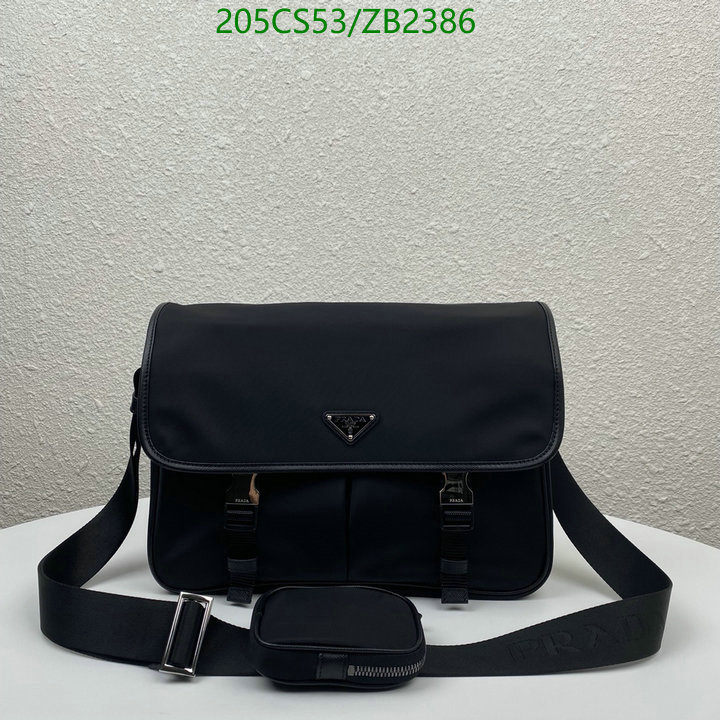 Prada Bag-(Mirror)-Diagonal- Code: ZB2386 $: 205USD