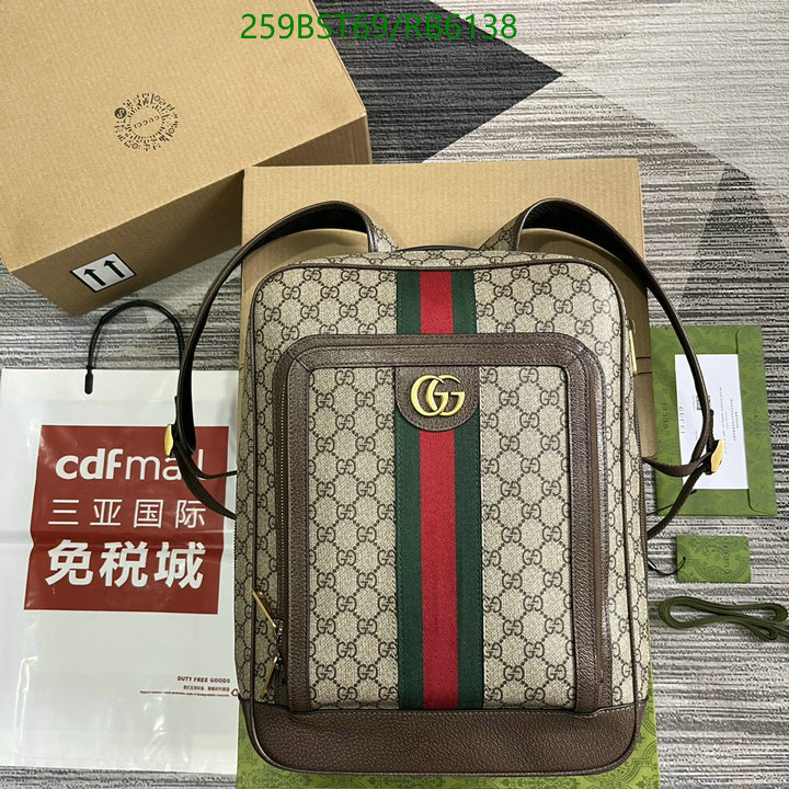 Gucci Bag-(Mirror)-Backpack- Code: RB6138 $: 259USD