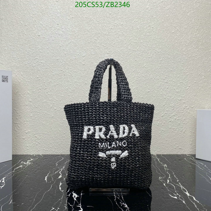 Prada Bag-(Mirror)-Handbag- Code: ZB2346 $: 205USD