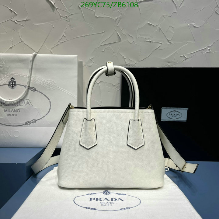 Prada Bag-(Mirror)-Handbag- Code: ZB6108 $: 269USD
