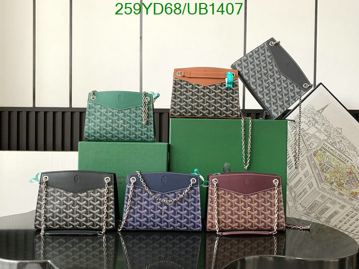 Goyard Bag-(Mirror)-Handbag- Code: UB1407