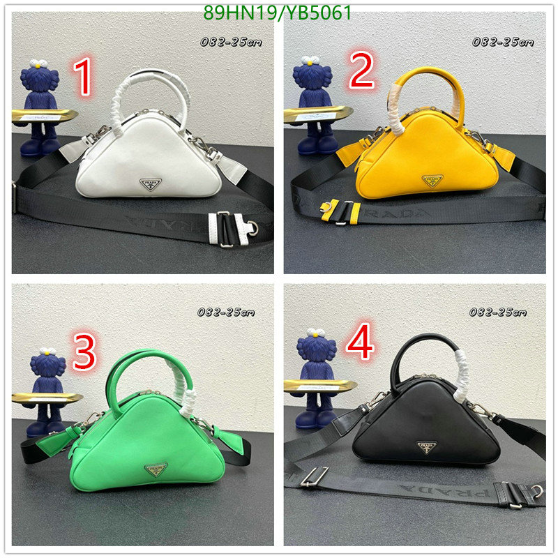 Prada Bag-(4A)-Diagonal- Code: YB5061 $: 89USD