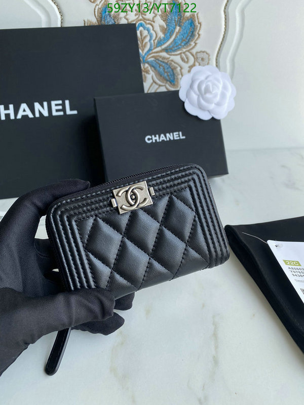 Chanel Bag-(Mirror)-Wallet- Code: YT7122 $: 59USD