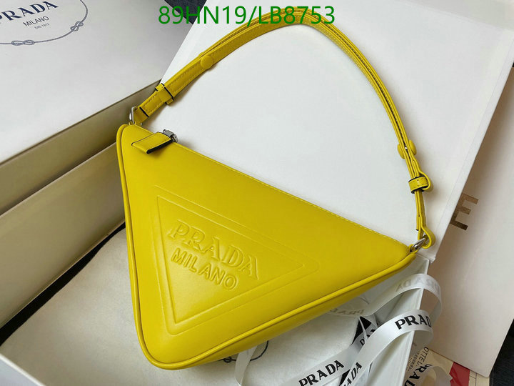 Prada Bag-(4A)-Triangle- Code: LB8753 $: 89USD
