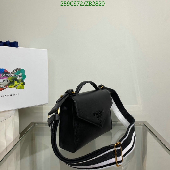 Prada Bag-(Mirror)-Diagonal- Code: ZB2820 $: 259USD