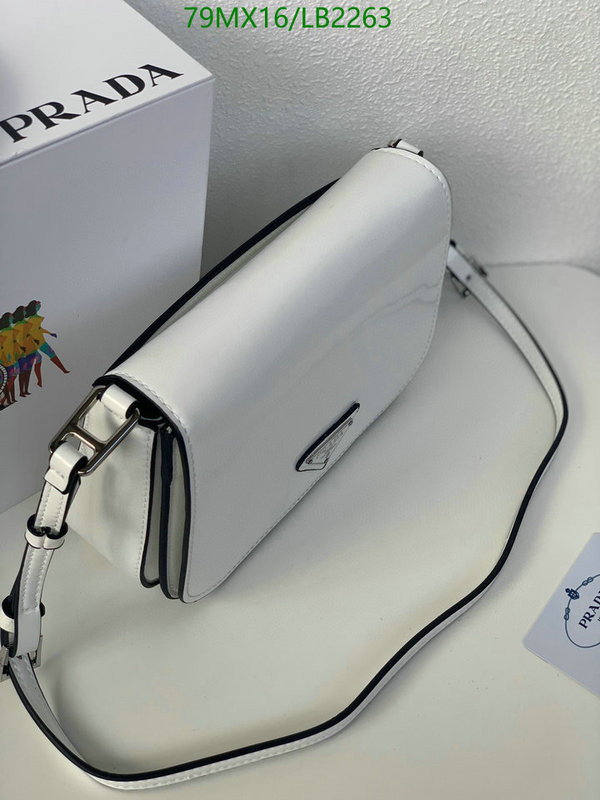 Prada Bag-(4A)-Diagonal- Code: LB2263 $: 79USD