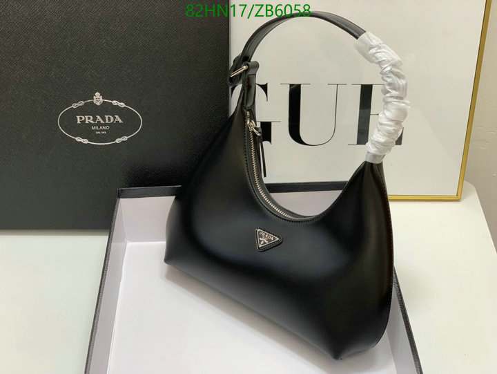 Prada Bag-(4A)-Handbag- Code: ZB6058 $: 82USD