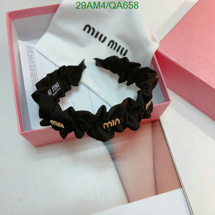 Headband-MIU MIU Code: QA658 $: 29USD