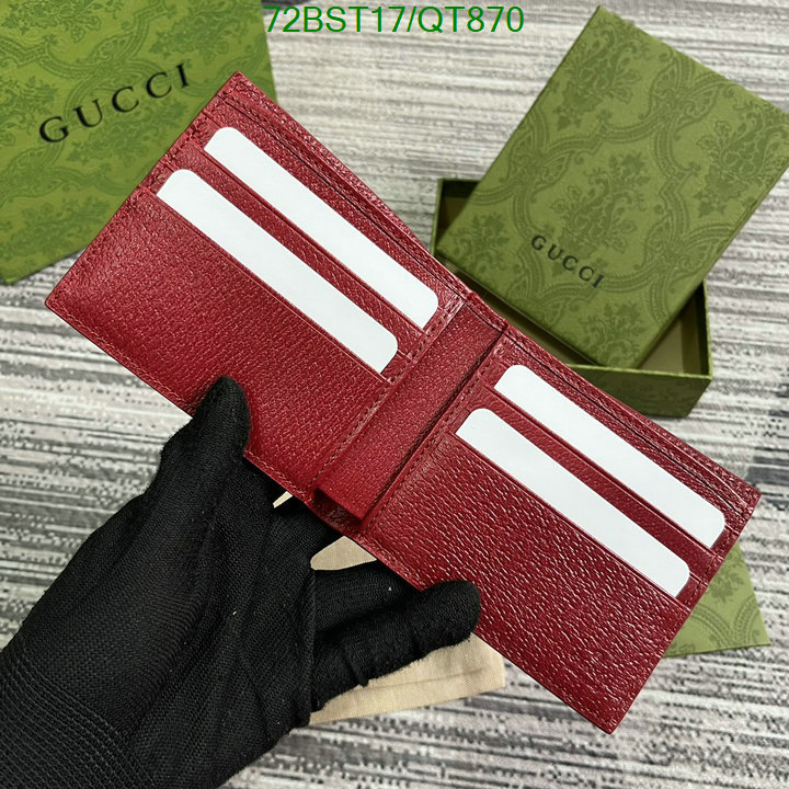 Gucci Bag-(Mirror)-Wallet- Code: QT870 $: 72USD