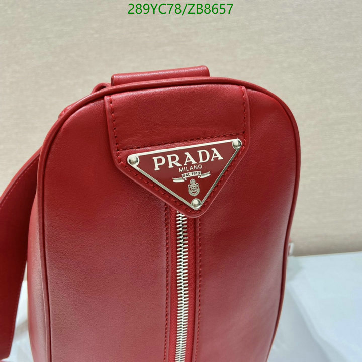 Prada Bag-(Mirror)-Backpack- Code: ZB8657 $: 289USD