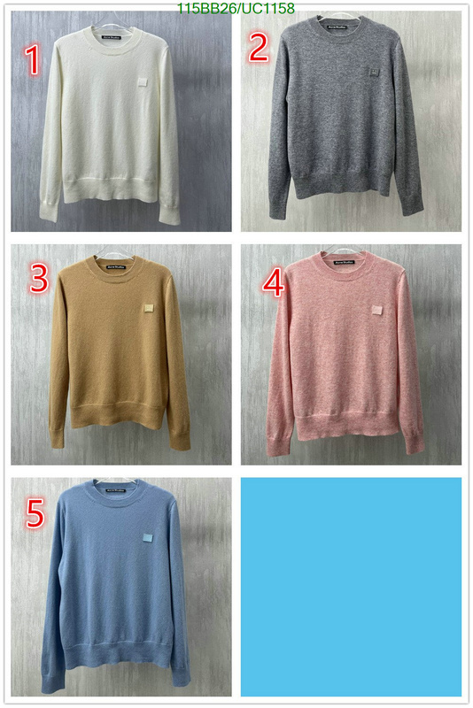 Clothing-Acne Studios Code: UC1158 $: 115USD