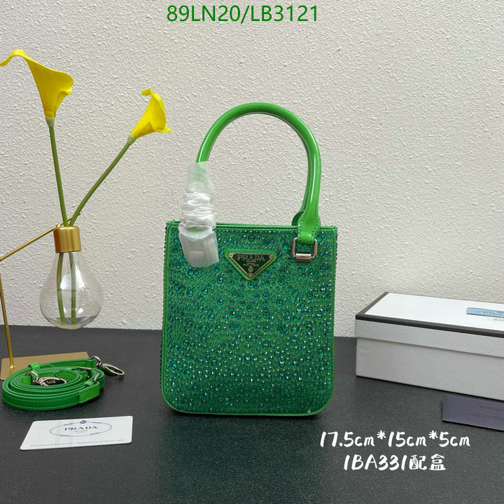 Prada Bag-(4A)-Handbag- Code: LB3121 $: 89USD