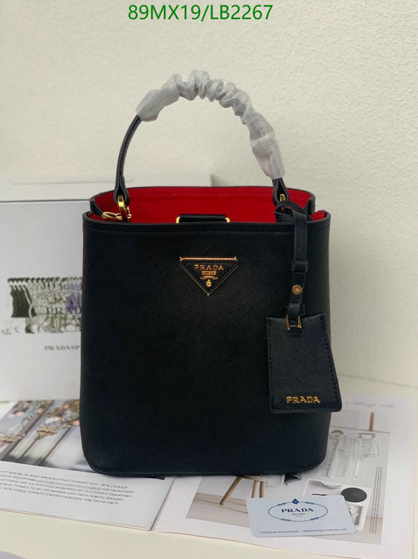 Prada Bag-(4A)-Bucket Bag- Code: LB2267 $: 89USD