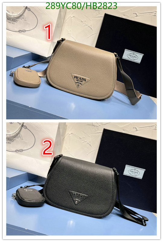 Prada Bag-(Mirror)-Diagonal- Code: HB2823 $: 289USD