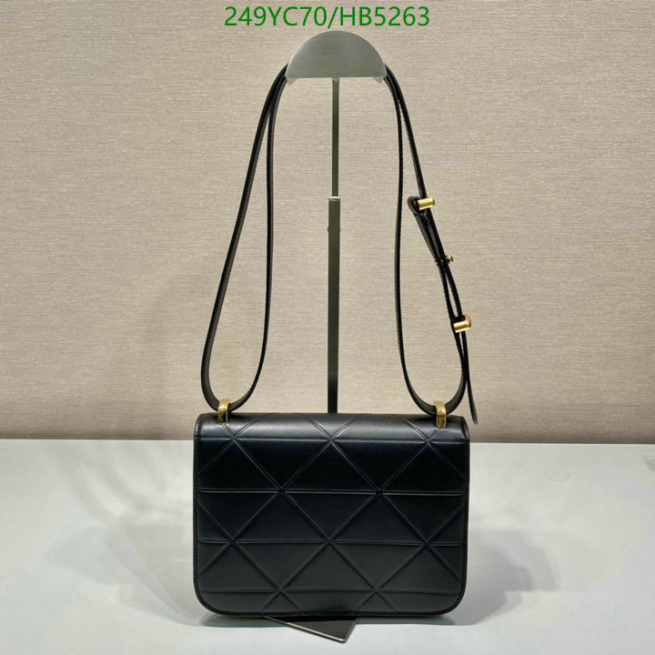 Prada Bag-(Mirror)-Diagonal- Code: ZB5263 $: 249USD