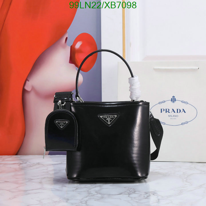 Prada Bag-(4A)-Bucket Bag- Code: XB7098 $: 99USD