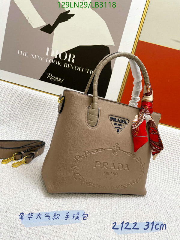 Prada Bag-(4A)-Handbag- Code: LB3118 $: 129USD