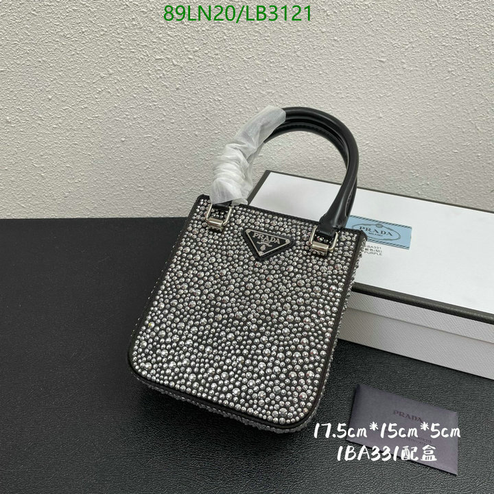 Prada Bag-(4A)-Handbag- Code: LB3121 $: 89USD