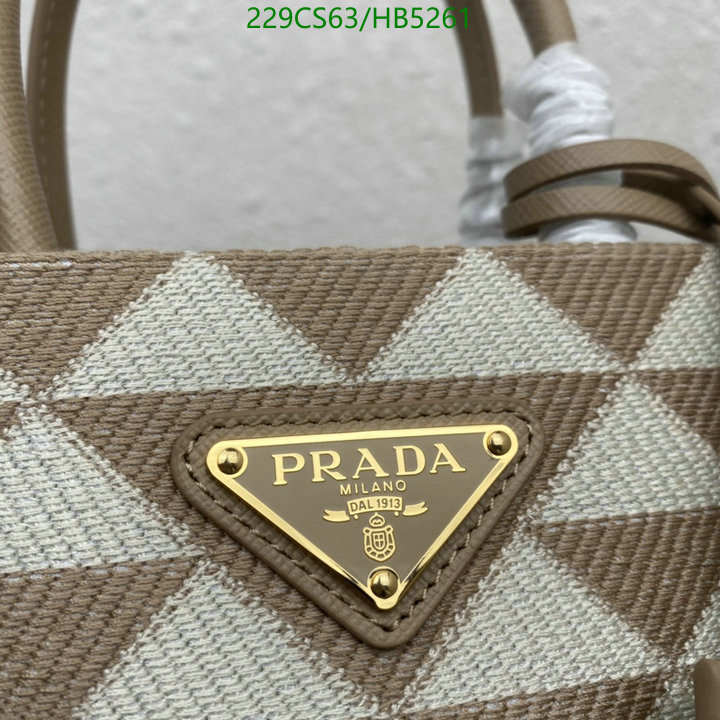 Prada Bag-(Mirror)-Diagonal- Code: ZB5261 $: 229USD