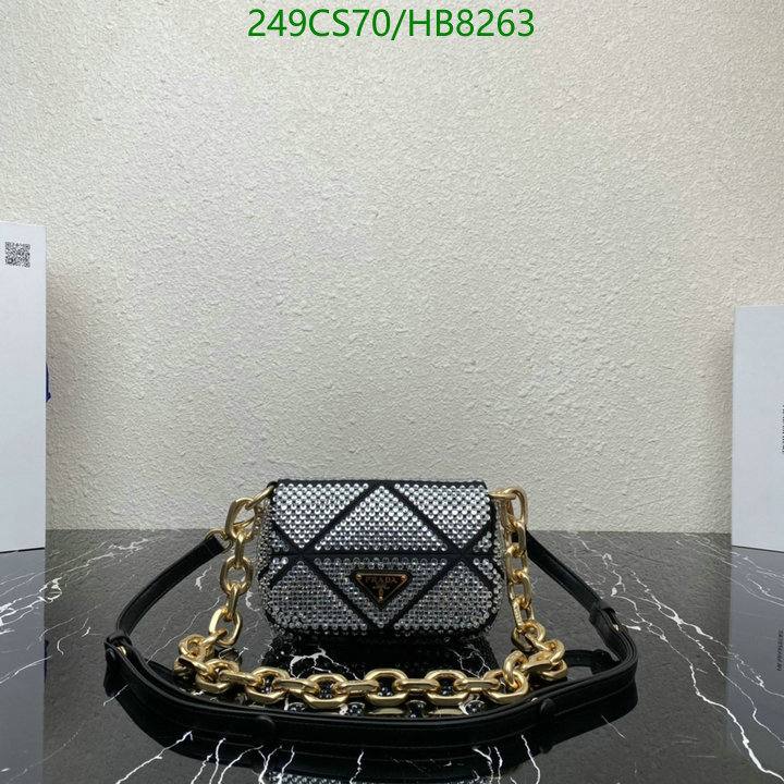 Prada Bag-(Mirror)-Diagonal- Code: HB8263 $: 249USD