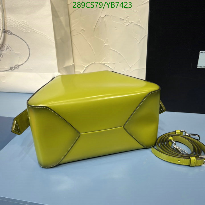 Prada Bag-(Mirror)-Handbag- Code: YB7423 $: 289USD