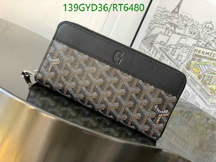 Goyard Bag-(Mirror)-Wallet- Code: RT6480 $: 139USD