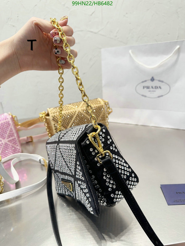 Prada Bag-(4A)-Diagonal- Code: HB6482 $: 99USD