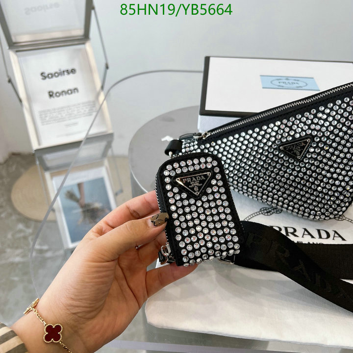 Prada Bag-(4A)-Triangle- Code: YB5664 $: 85USD