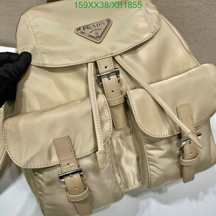 Prada Bag-(Mirror)-Backpack- Code: XB1855 $: 159USD