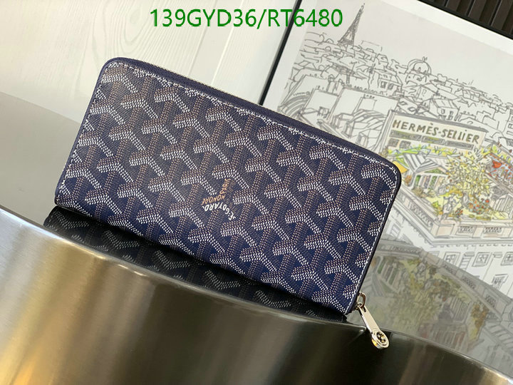Goyard Bag-(Mirror)-Wallet- Code: RT6480 $: 139USD