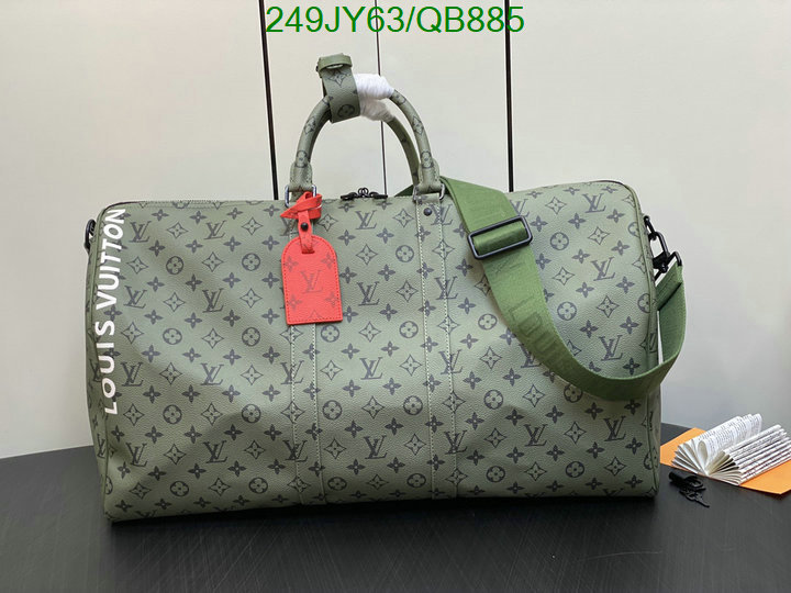 LV Bag-(Mirror)-Keepall BandouliRe 45-50- Code: QB885