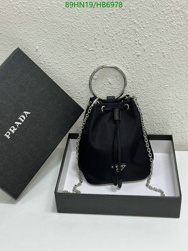 Prada Bag-(4A)-Bucket Bag- Code: HB6978 $: 89USD